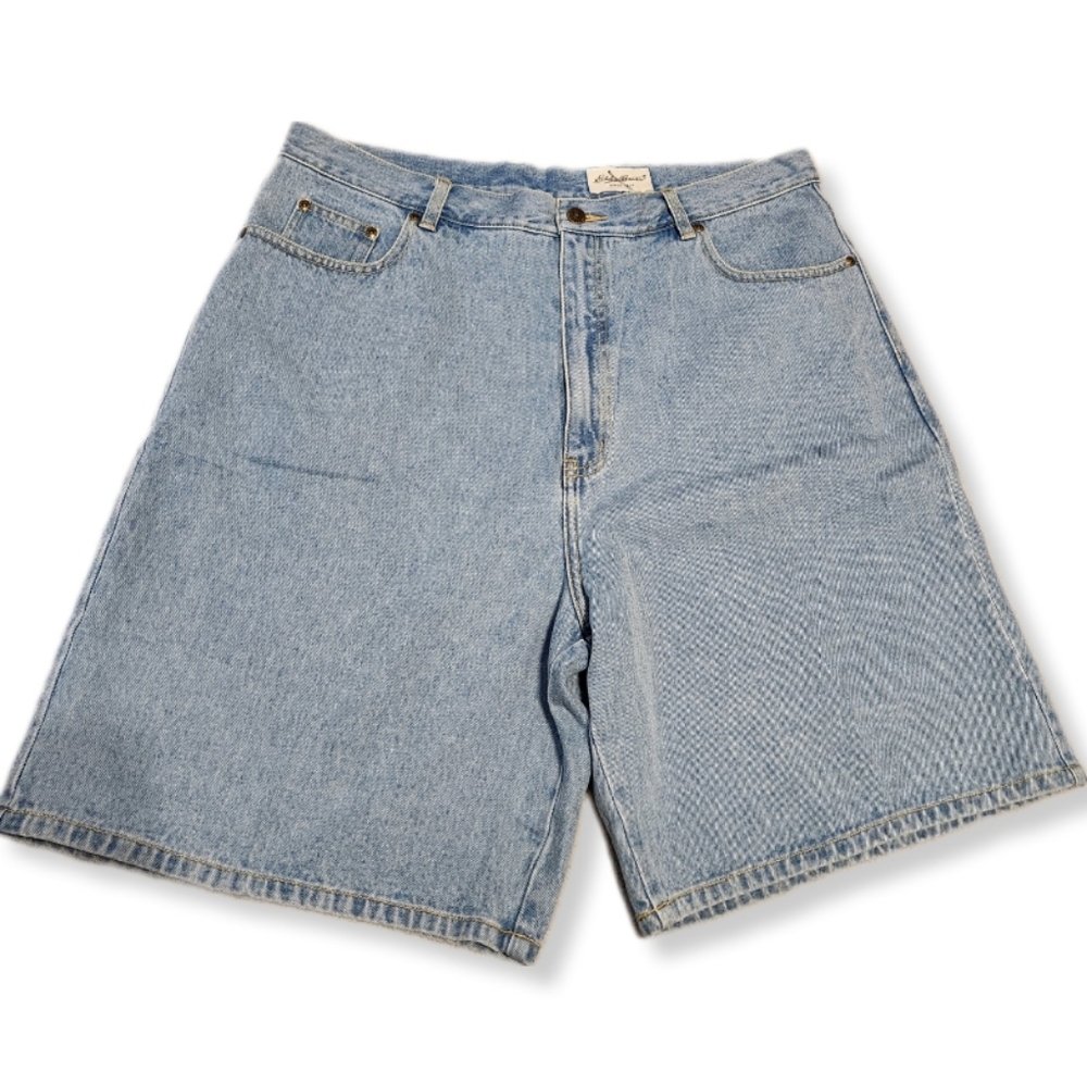 Eddie Bauer Women's Blue Denim Jean Shorts 20 W-942